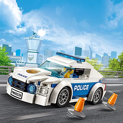 LEGO 60239 City Coche Patrulla de la Policía, Colección de Vehículos de Juguete para Niños y Niñas 5 Años con Mini Figuras