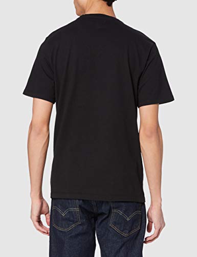 Levi's Orig Hm Vneck Camiseta, Black (Mineral Black 0001), Large para Hombre