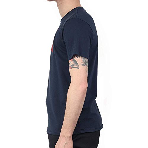 Levi's Set-In Neck Camiseta, Hm Graphic Dress Blues, M para Hombre