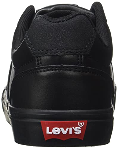 Levi's Turner 2.0, Sneakers Hombre, Full Black, 43 EU