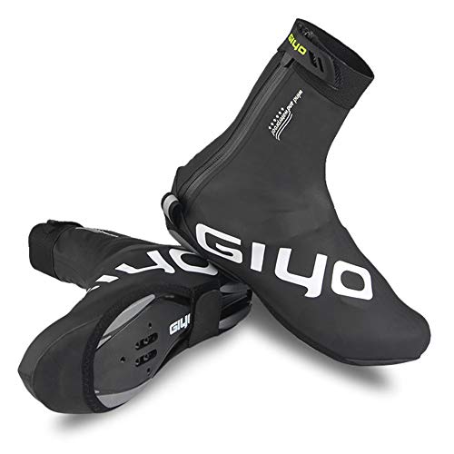 Lixada Cubierta de Zapatos de Bloqueo de Ciclismo en Invierno Cubrebotas MTB Impermeable A Prueba de Viento Calzado de de Vellón Cálido