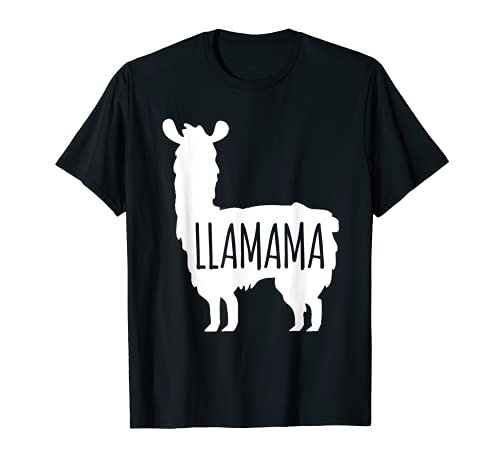 Llamama Mamá Llama Camiseta