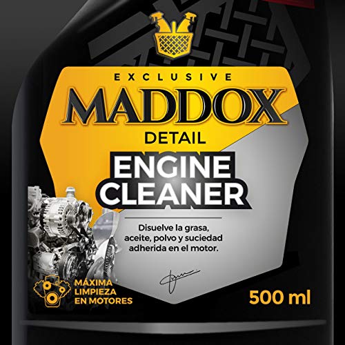 Maddox Detail - Engine Cleaner - Limpiador de Motores. Disuelve la Grasa, Aceite, Polvo y Suciedad adherida en el Motor. (500ml)