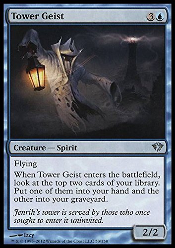Magic The Gathering - Tower Geist - Geist de la Torre - Dark Ascension - Foil