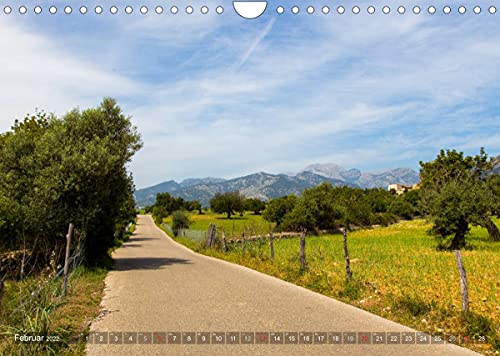 Mallorca: Die schönsten Landschaften für Rennradfahrer (Wandkalender 2022 DIN A4 quer)