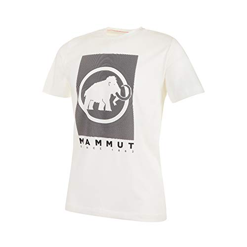 Mammut Trovat Camiseta, Hombre, Bright White Prt2, Small
