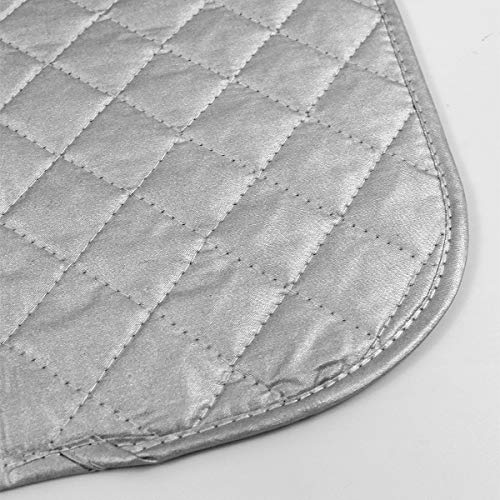 Manta de Tablas Planchar Portátil Cubierta de Almohadilla Resistente Calor para Lavadora Plancha Socialme 48 * 85 cm