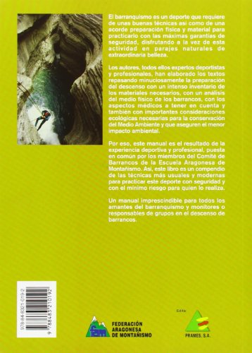 Manual de descenso de barrancos (Manuales (287))