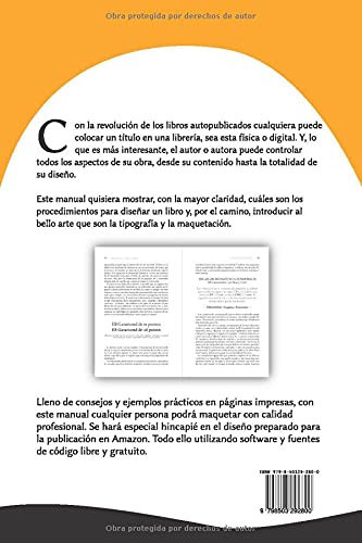 Maquetación y diseño de libros: Guía para maquetar novelas y publicar con amazon