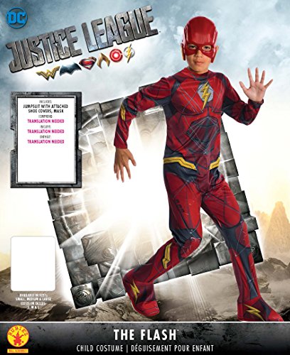 Marvel - Disfraz de Flash superhéroe para niños, infantil 3-4 años (Rubie's 630861-S)