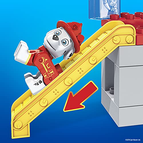 Mega Bloks Pack figuras Patrulla Canina, bloques de construcción de juguete, Mattel HDX93