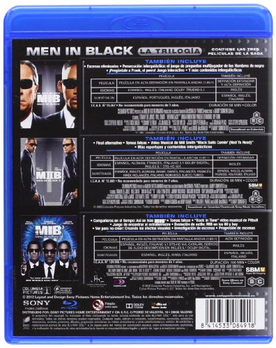 Men In Black 1-3 - Bd Tri [Blu-ray]