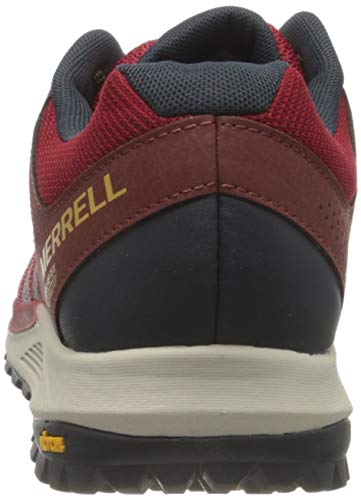 Merrell Nova 2 GTX, Zapatillas para Caminar Hombre, Rojo (Brick), 44 EU