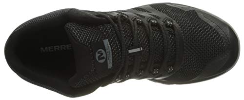 Merrell Nova 2 Mid GTX, Zapatillas para Caminar Hombre, Negro (Black), 43.5 EU