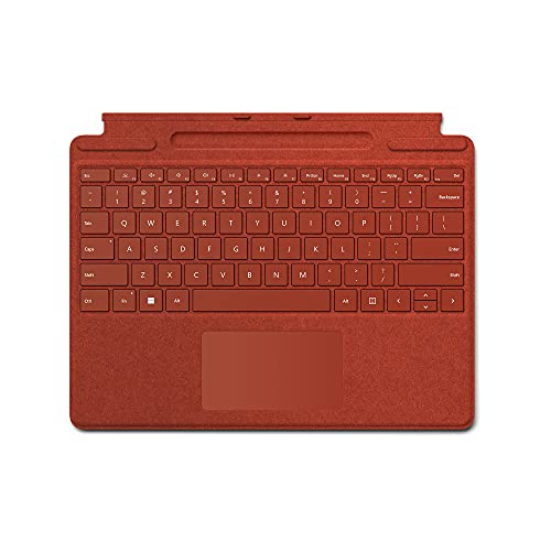 Microsoft Surface Pro Signature Keyboard y Microsoft Surface Slim Pen 2, Poppy Red