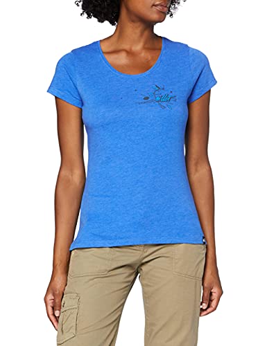 Millet - Focus TS SS W - Camiseta Deportiva para Mujer - Transpirable - Senderismo, Aproximación, Diario - Azul