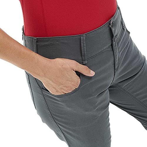 Millet - Red Wall Stretch Pant W - Versátiles Pantalones de Escalada para Mujer - Escalada, Senderismo, Diario - Gris