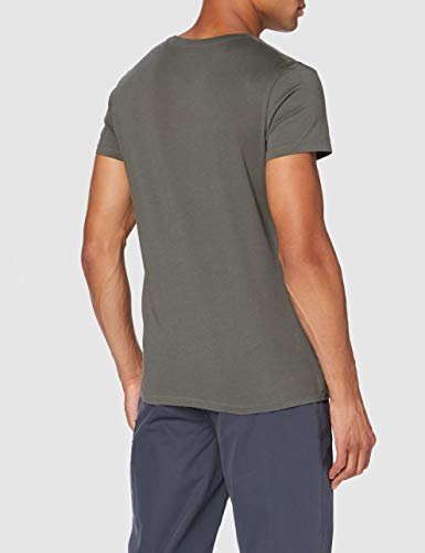 Millet - Square TSS SS M - Camiseta de Escalada para Hombre - Aproximación, Escalada, Diario - Gris