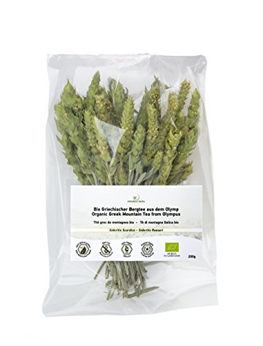 Minotaur Herbs | Té Griego orgánico de la montaña Olimpo 200g Cultivo orgánico controlado