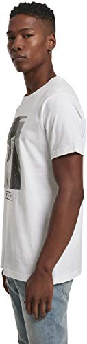 Mister Tee - Camiseta de Manga Corta para Hombre, F#Kit, Hombre, MT133, Blanco, Extra-Large