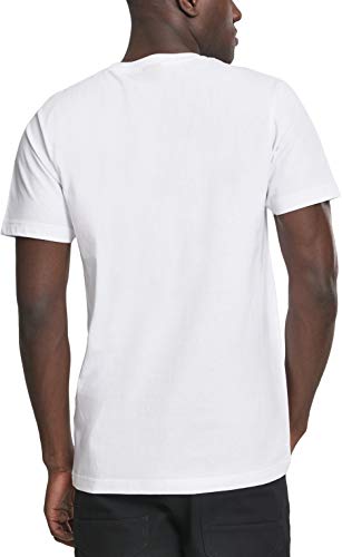 Mister Tee - Camiseta - Manga Corta - para Hombre Blanco Blanco Talla:L