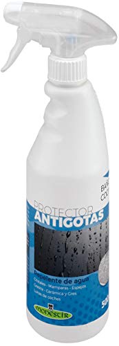 MONESTIR Protector ANTIGOTAS Repelente de Agua Cristales, mamparas, Espejos (500 ML)