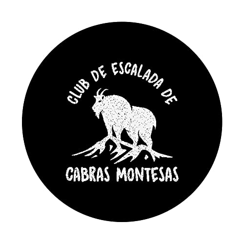 Montañismo Roca Cabra Montesa - Escalar Montañista PopSockets PopGrip Intercambiable