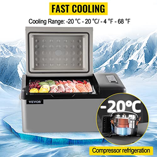 Moracle Compresor 20L Refrigerador Pequeño Portátil Refrigerador del automóvil Congelador Vehículo