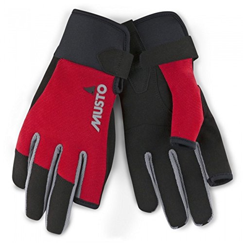 Musto Essential Sailing Long Finger Glove True Red-XL