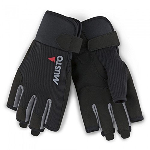 Musto Essential Sailing Short Finger Glove Black-L