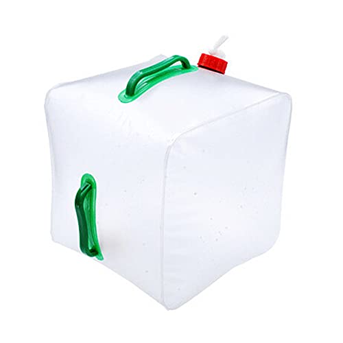 Namvo 5 Gallon / 20 L Contenedor para agua plegable Transportador portátil / Depósito para agua de emergencia Cubo