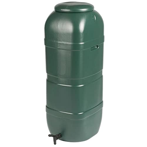 Nature Depósito Contenedor Recoger Agua de Lluvia Verde 100 L Tanque Barril
