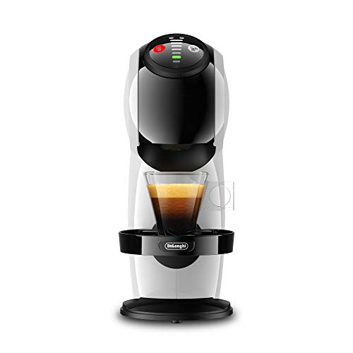 Nescafé Dolce Gusto Genio S De'Longhi EDG225.W - Máquina cafetera automática de cápsulas para café expreso y otras bebidas frías y calientes, color blanco
