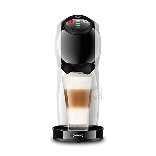 Nescafé Dolce Gusto Genio S De'Longhi EDG225.W - Máquina cafetera automática de cápsulas para café expreso y otras bebidas frías y calientes, color blanco