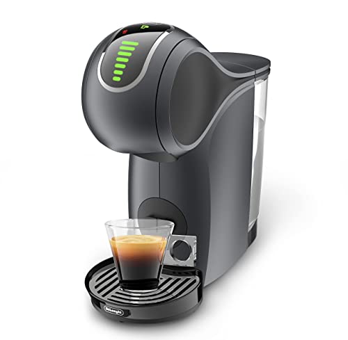 Nescafé Dolce Gusto Genio S Touch De'Longhi EDG426.GY - Cafetera express automática de cápsulas, 15 bares de presión y depósito de 0.8 L, color gris