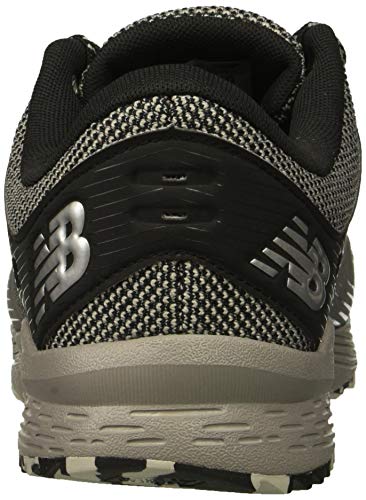New Balance Men's Nitrel V2 FuelCore Trail Running Shoe, Castlerock/Black/Silver, 7 D US