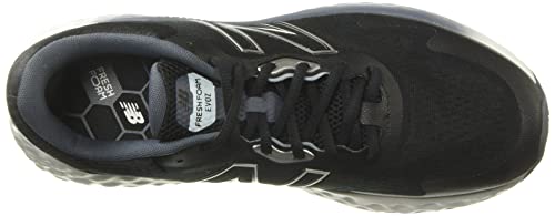 New Balance MEVOZV1 Zapatillas para Correr, Negro (Black/Gray), 44 EU