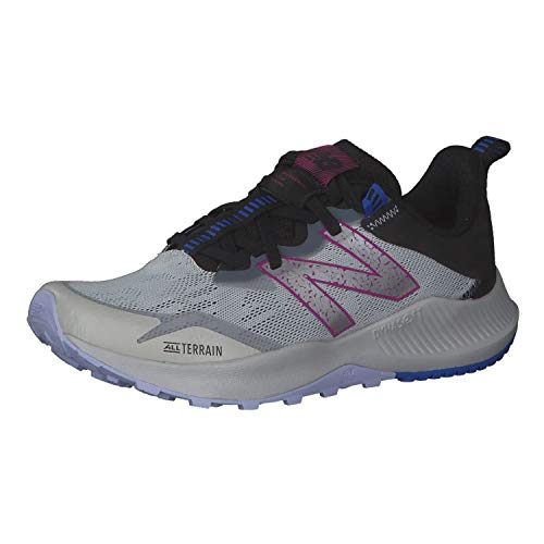 New Balance Nitrel v4 Trail, Zapatillas Mujer, Gris Aluminio Ligero, 37.5 EU