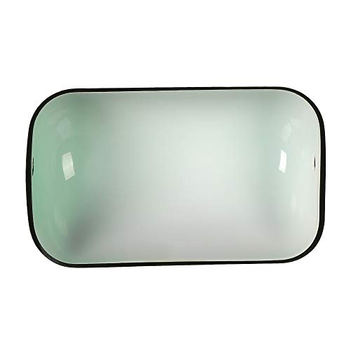 Newrays reemplazo de la cubierta de la lámpara de banqueros de vidrio para lámpara de escritorio (Verde)