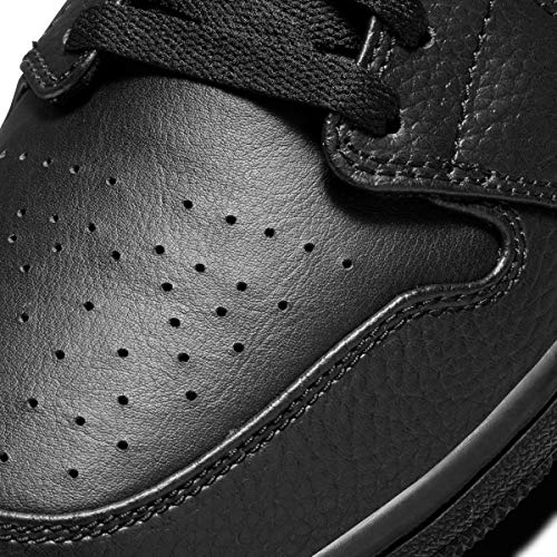 Nike Air Jordan 1 Mid, Zapatillas de básquetbol Hombre, Negro, 42 EU