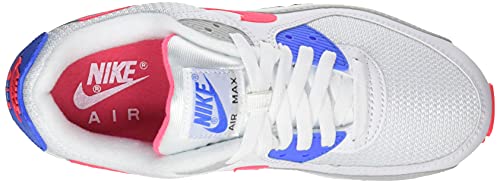 Nike Air MAX III, Zapatillas para Correr Mujer, White Hot Coral Blue Crystal Grey Fog, 38.5 EU
