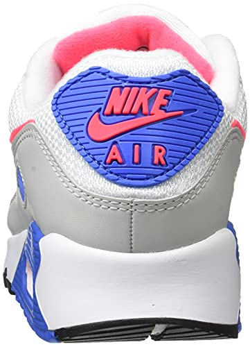Nike Air MAX III, Zapatillas para Correr Mujer, White Hot Coral Blue Crystal Grey Fog, 38.5 EU