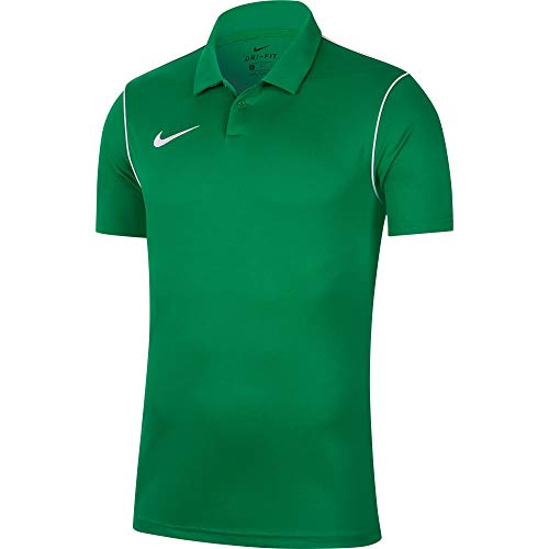 NIKE BV6879-302 Camiseta Deportiva de Polo para Hombre, Pine Green/White, Talla: XL