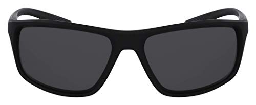 NIKE EV1112-001 Injected Sunglasses Matte Black/Anthracite/Dk Grey, Estándar, 66 Unisex Adulto