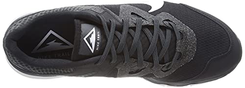 Nike Juniper Trail, Zapatillas para Correr de Carretera Hombre, Black/White/Dk Smoke Grey/Grey, 42.5 EU
