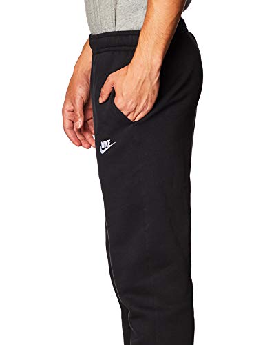 NIKE M NSW Club Pant CF BB Pantalones de Deporte, Hombre, Black/Black/(White)