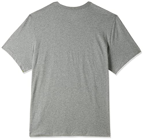 NIKE M NSW Club tee T-Shirt, Hombre, Dk Grey Heather/Black, L
