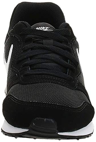 Nike MD Runner 2 (GS), Zapatillas de Correr Unisex Adulto, Negro (Black/Wolf Grey/White), 38 EU