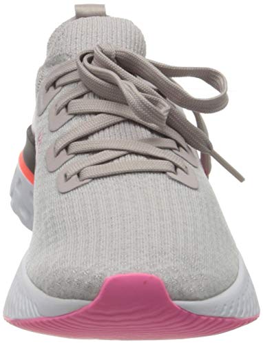 Nike React Infinity Run Fly Knit, Zapatillas para Correr de Carretera Mujer, Violet Ash White Pink Glow BRT Crimson Black, 40.5 EU