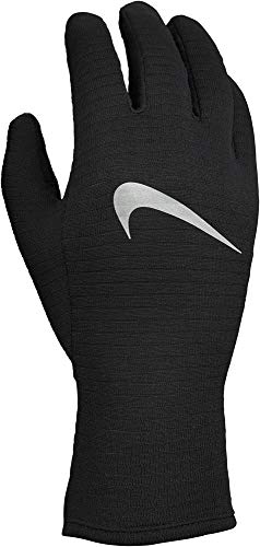 Nike Sphere Running 3.0 - Guantes para Mujer (Talla L), Color Negro
